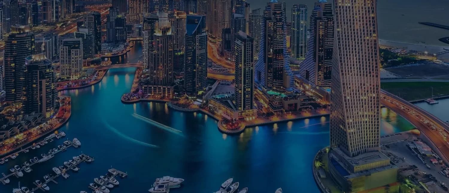 Dubai Marina Skyline