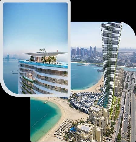 Como Residences Dubai Penthouse - exterior and tower view